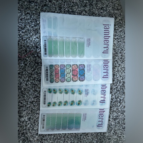 Jamberry nail wraps 4 packages NEW - Picture 1 of 12